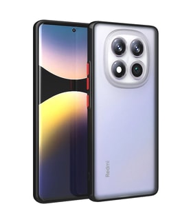 Redmi Note 14 Pro 4G Kılıf Montreal Silikon Kapak - Siyah