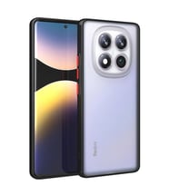 Redmi Note 14 Pro 4G Kılıf Montreal Silikon Kapak - Siyah