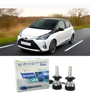 Toyota Yaris Uzun+Kısa Ampulü H4 Access Yeni Seri Beyaz 2011-2020