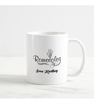 Romatolog Kupa Bardak (1. Tasarım) (Beyaz)