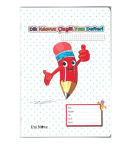 ÇINAR Ç24014 PP. KAPAK A4 DİK ÇİZGİLİ GÜZEL YAZI DEFTERİ 40 YP.
