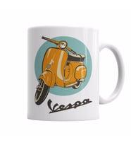 vespa Kupa Bardak Porselen
