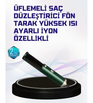 Profesyonel Saç Şekillendirme Cihazı – 140°F-400°F Isı Aralığı