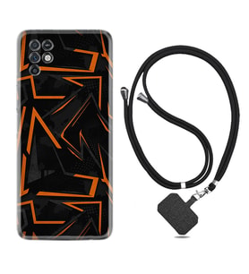 INFINIX Note 11 Pro Note 10 Hot 9 Play Kılıf Boyun Askılı Silikon Zigzaglar 1651