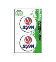 Gogo Damla Sticker 2'li 5X5cm SYM Uyumlu