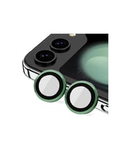 Samsung Galaxy Z Flip 5 Valdez Metal Kamera Lens - Koyu Yeşil