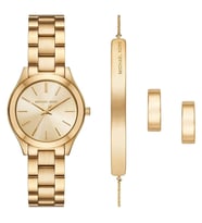 Michael Kors MK7561SET Kadın Kol Saati Bileklik ve Küpe Seti