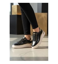 Ayakmod Lady 029 Z Siyah Rugan Kadın Sneaker