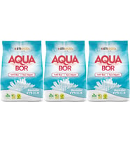 Boron AquaBor Matik Toz Çamaşır Deterjanı 18KG (Beyazlar İçin) 120 Yıkama (3PK*6KG)