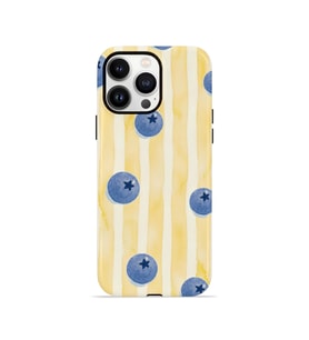 iPhone 13 Pro Vorian Çift Katmanlı Kılıf Blueberry Sun Stripe
