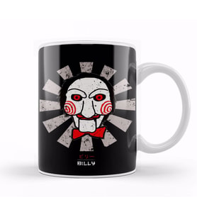 Billy The Puppet Retro Japanese Saw Kupa Bardak Porselen