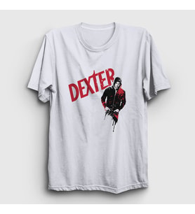 Presmono Unisex Beyaz Dexter T-Shirt 188448tt
