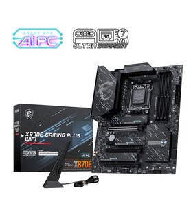 MSI X870E GAMING PLUS WIFI-7 DDR5 8200MHZ(OC) HDMI DP PCIe 16X v5.0 AM5 ATX