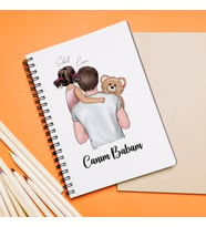 Canım Babam Tasarımlı Defter Kişiye Özel