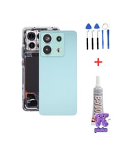 Redmi Note 13 Pro 5G Arka Kapak Pil Batarya Kapağı Kamera Lensli 2312DRA50C Uyumlu + Tamir Kiti