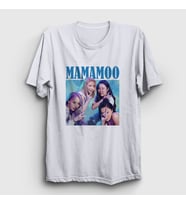 Presmono Unisex Beyaz Poster V2 K-Pop Mamamoo T-Shirt 274093tt
