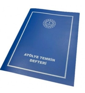 Atölye Termin Defteri Temrin Plastik Kapak - 3 adet