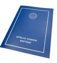 Atölye Termin Defteri Temrin Plastik Kapak - 3 adet