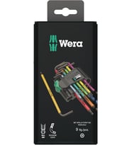 Wera Torx Takımı 967 Spkl/9 Torx Bo Çok Renkli, Blacklaser, 9 Parça, 05073599001