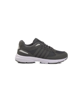 Walkway Buz Beyaz Fileli Hafif Unisex Spor Ayakkabı Disc G (Füme)