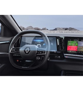Renault Megane E Tech Dijital Gösterge Ekran Koruyucu 12.3 İnç (Şeffaf)