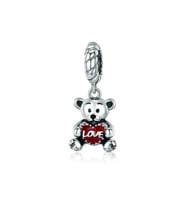 Fubena Love Yastıklı Ayıcık Sallantılı Charm