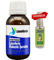 Laxoferin Şurup - Yanında Çörek Otu Yağı / Bay Bayan Kullanımına Uygun 50 ml Şurup