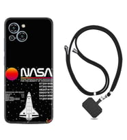 Reeder S23 Max Pro Kılıf Resimli Boyun Askılı İpli Desenli Silikon Nasa 2 1407