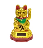 Maneki Neko El Sallayan Şans Kedisi Solar Güneş Enerjili No.1 Alk2931