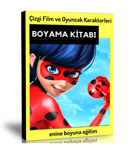 Çizgi Film ve Oyuncak Karakterleri Boyama Kitabı