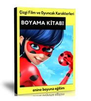 Çizgi Film ve Oyuncak Karakterleri Boyama Kitabı
