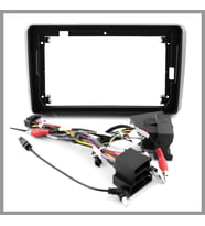 AUDI A3 2006-2012  9 İNC ANDROID MULTİMEDYA ÇERÇEVESİ - SOKET - CANBUS