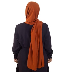 Moda Kaşmir Safir Tarçın Şal