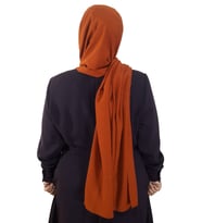 Moda Kaşmir Safir Tarçın Şal
