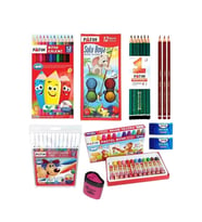 Okul Kırtasiye ve Boyama Seti Harika Ekonomik Paket