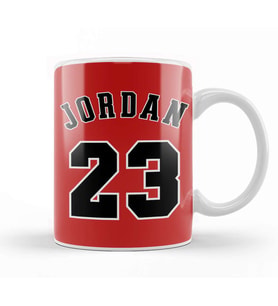 Michael Jordan Jersey 01 Kupa Bardak Porselen