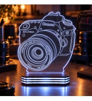 Fotoğrafçıya Özel Fotoğraf Makinesi Gece Lambası