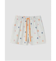 LCW DREAM Ekru Desenli Kadın Şort Pijama Alt