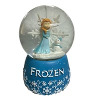 Frozen Kardan Adam Müzikli Işıklı Püskürtmeli Büyük Boy Kar Küresi