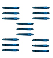 5 Set (15 Adet) 35mm Şeffaf Mavi Polikarbon (PC) Dart Shaft-şaft