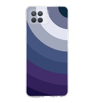 PrintiFy Oppo Reno 4 Lite Uyumlu Kamera Korumalı Renk Cümbüşü E Tasarımlı Şeffaf Silikon Kılıf