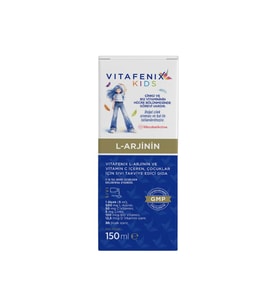 Vitafenix Kids L-Arjinin ve Vitamin C Sıvı 150 ml