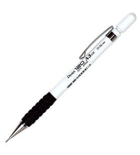 Pentel 120 A3dx 0.5 Mekanik Kurşun Kalem BEYAZ 