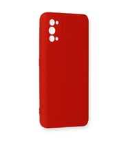 Realme 7 Pro Kılıf Nano İçi Kadife - Kırmızı