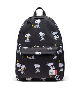 Herschel Peanuts Classic XL Sırt Çantası 16" Laptop Uyumlu Snoopy and Woodstock Black