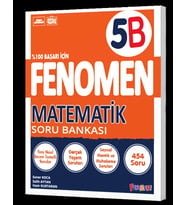 FENOMEN YAYINLARI 5 Matematik B Soru Bankası
