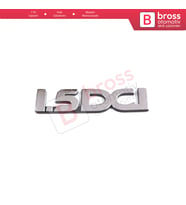 Renault Dacia Sandero Logan MK1 848900044R İçin Krom 1 5DCI Arka Bagaj Logo Amblem Monogram Yazısı