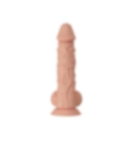 River World 24 cm'lik Gerçekçi ve Ultra Yumuşak Vantuzlu Dildo Realistik Pe nis