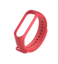 Lexroo Xiaomi Mi Band 2 Silikon Kordon - Kırmızı