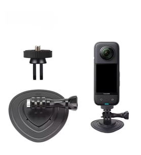 Aksiyon Kamera Yapışkanlı Esnek Montaj Aparatı (Insta360 X5/X4/Ace Pro 2/Osmo/ Pocket 3/4 /Action 5/ GoPro 13)